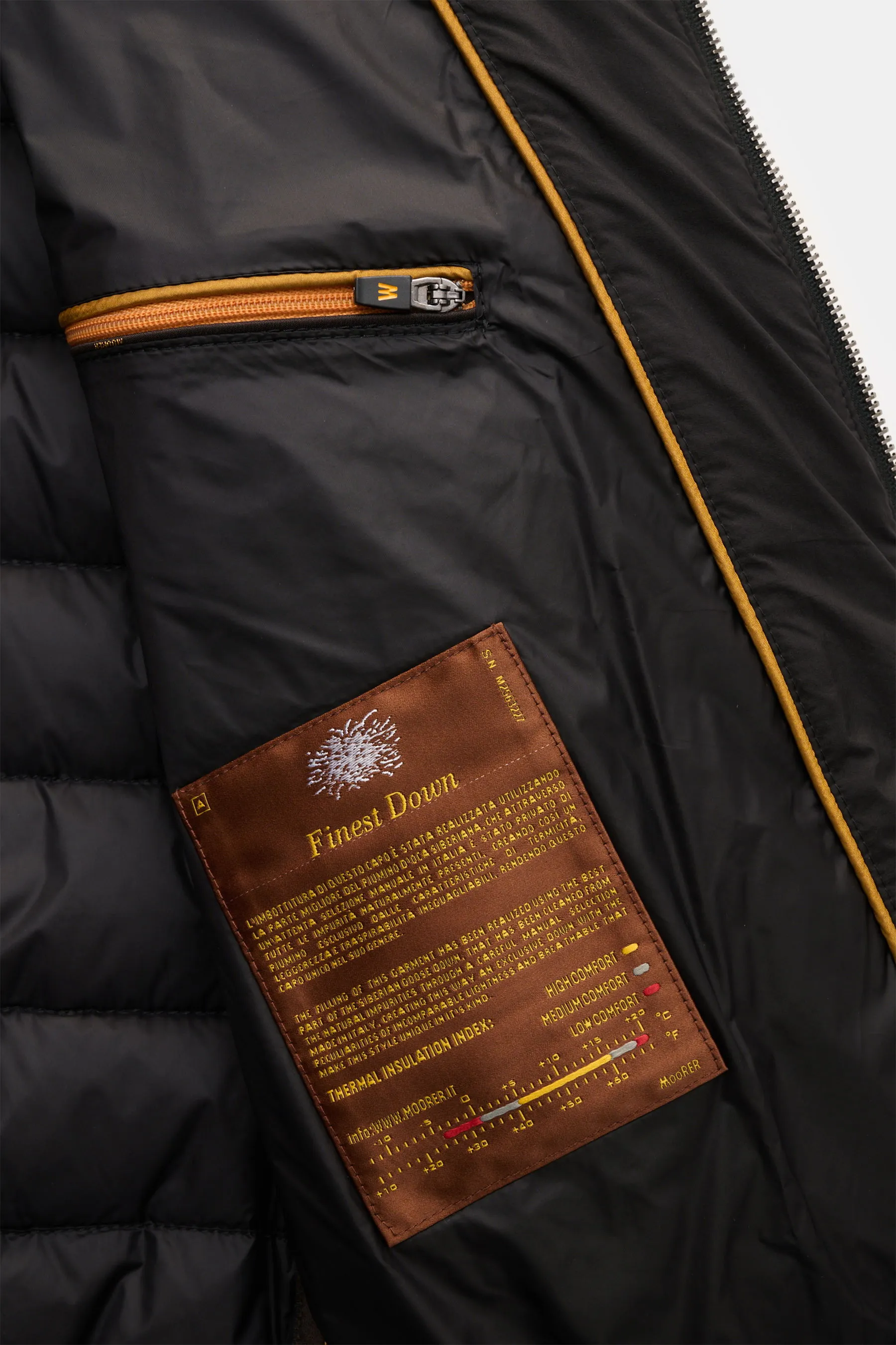 Moorer - Herren - Daunenblouson 'Verucci' schwarz – Bild 6