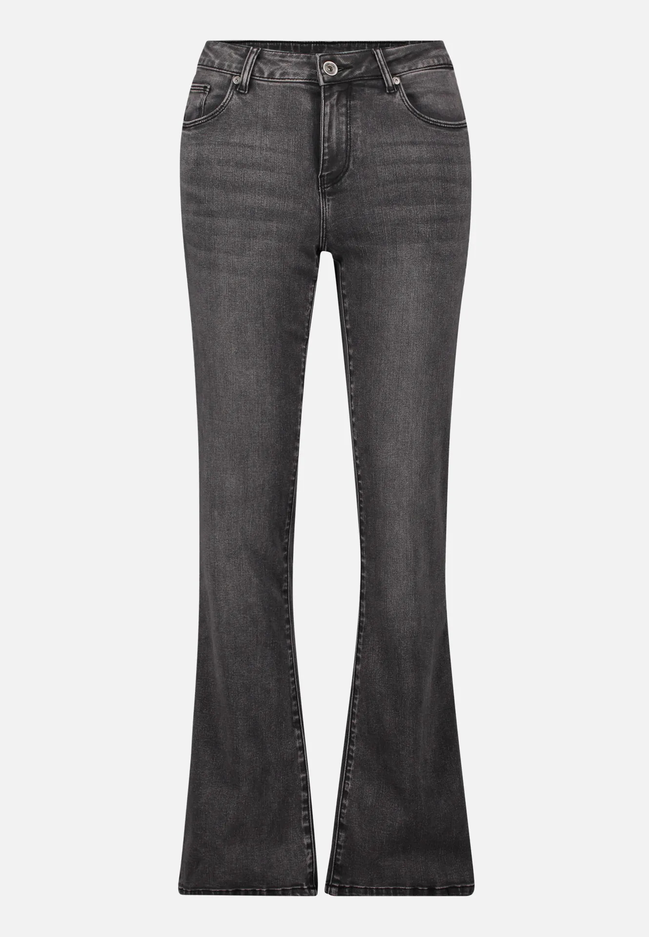 Bootcut Jeans mit Waschung – Bild 3