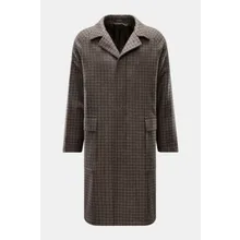 Tagliatore - Herren - Mantel %27Lloyd%27 graubraun/navy/grau kariert Tagliatore - Herren - Mantel %27Lloyd%27 graubraun/navy/grau kariert