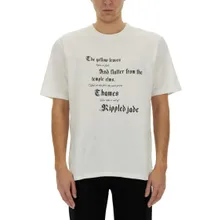 Alexander McQueen - T-Shirt With Print - Größe M - weiß Alexander McQueen - T-Shirt With Print - Größe M - weiß