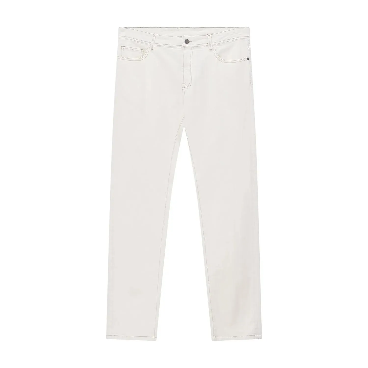 Canali - Regular-Fit Jeans aus Baumwollmix - Größe 48 - creme Canali - Regular-Fit Jeans aus Baumwollmix - Größe 48 - creme