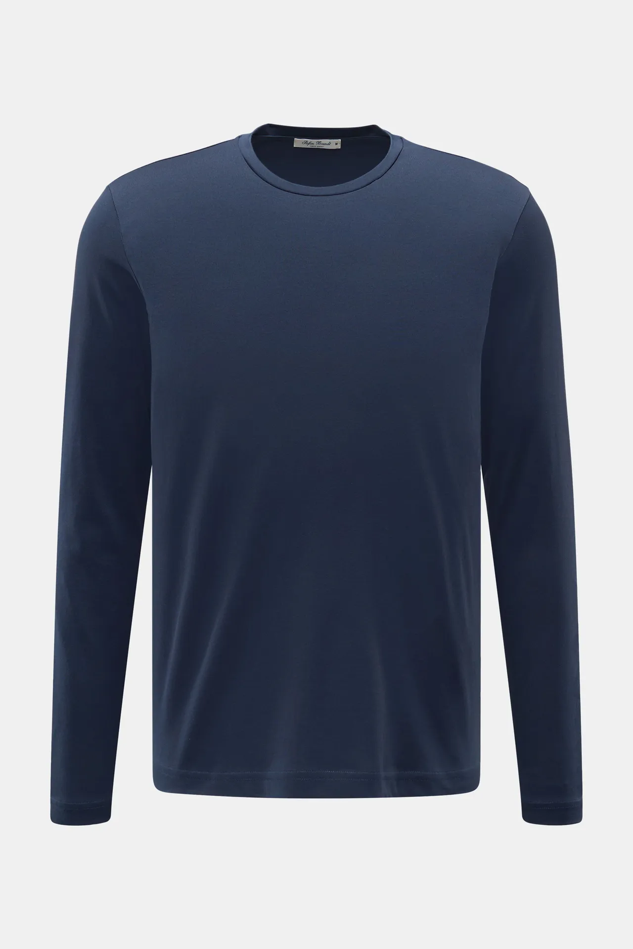 Stefan Brandt - Herren - Rundhals-Longsleeve %27Enno%27 dunkelblau Stefan Brandt - Herren - Rundhals-Longsleeve %27Enno%27 dunkelblau