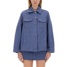 GANNI - Denim Jacket - Größe 40 - blau GANNI - Denim Jacket - Größe 40 - blau