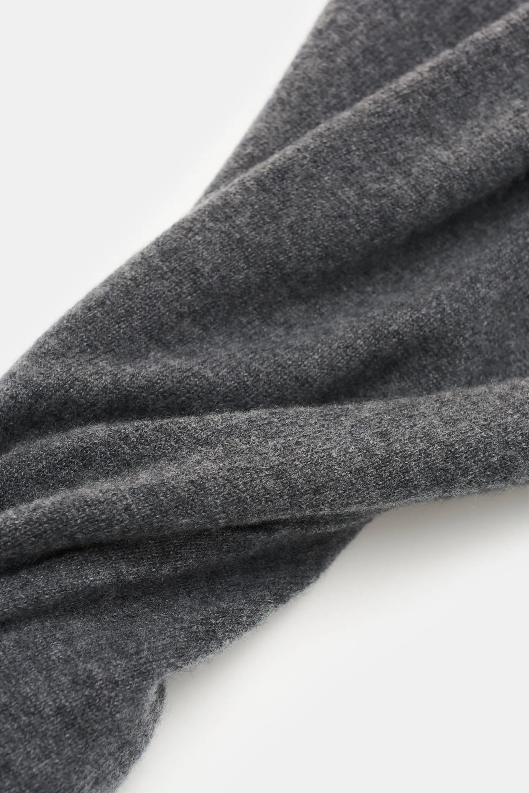 Drumohr - Herren - Cashmere Schal dunkelgrau – Bild 3