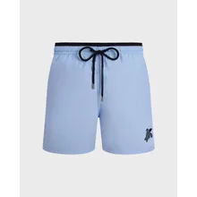 Vilebrequin - Zweifarbige Solid Bicolore Badeshorts Für Herren - Bademode - Moka - Blau - Größe XXL Vilebrequin - Zweifarbige Solid Bicolore Badeshorts Für Herren - Bademode - Moka - Blau - Größe XXL