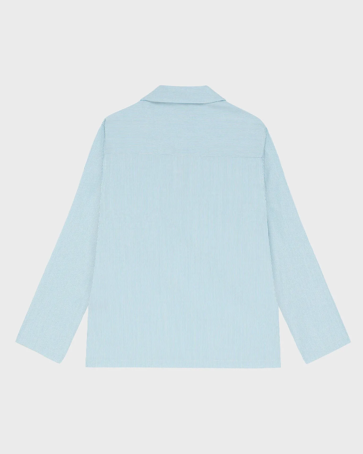 Vilebrequin - Figurbetontes Micro Rayures Cabanhemd Aus Wolle Für Herren - Hemd - Comores - Blau - Größe XXL – Bild 2