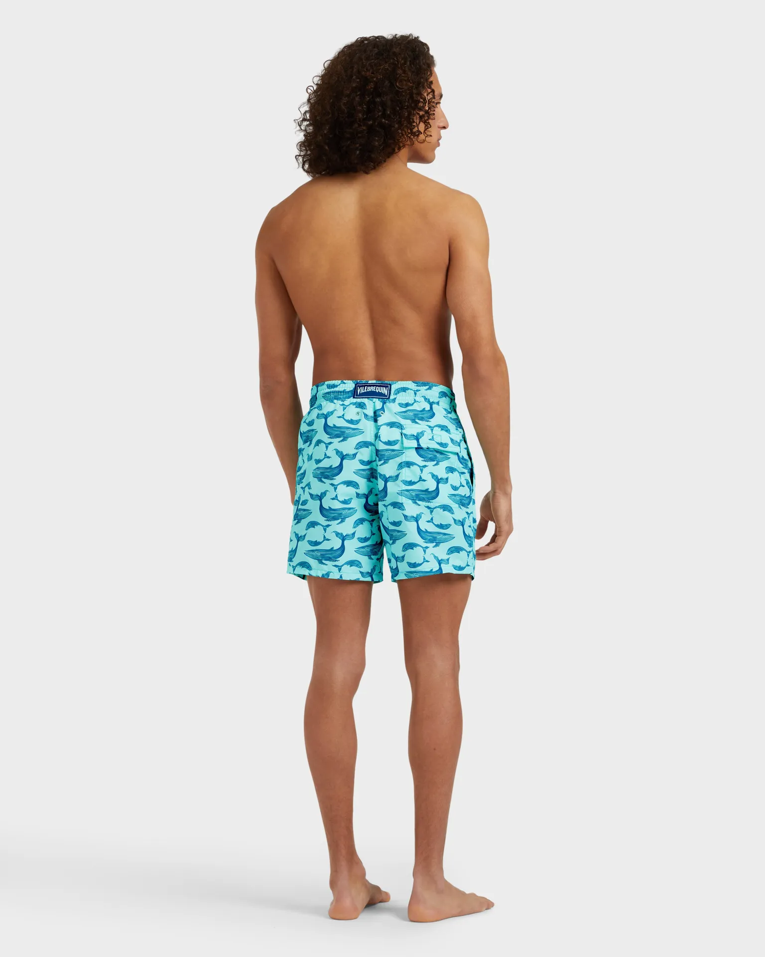 Vilebrequin - Whales Badeshorts Für Herren - Bademode - Moorea - Blau - Größe M – Bild 4