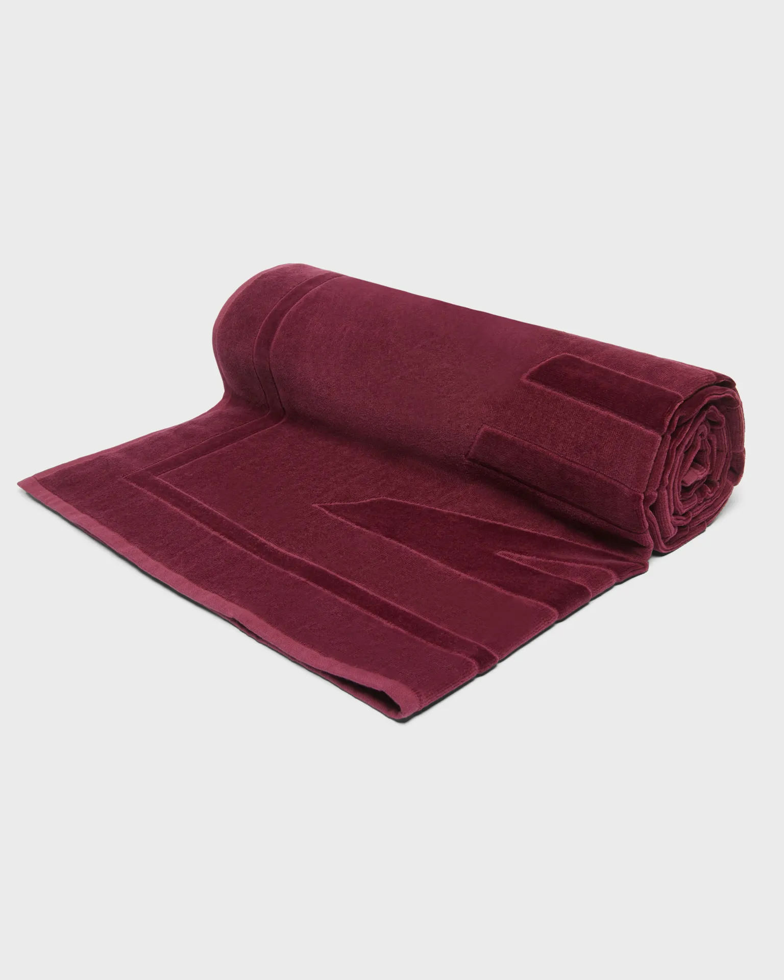 Vilebrequin - Solid Strandtuch Aus Bio-baumwolle - Strandtuch - Sand - Rot - Größe OSFA – Bild 3