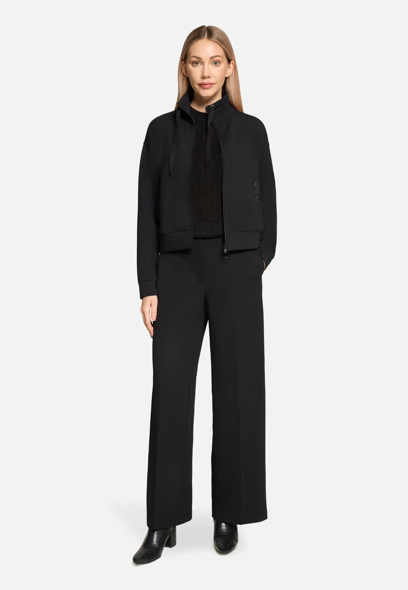 Shirtjacke mit Rippenstruktur – Bild 2