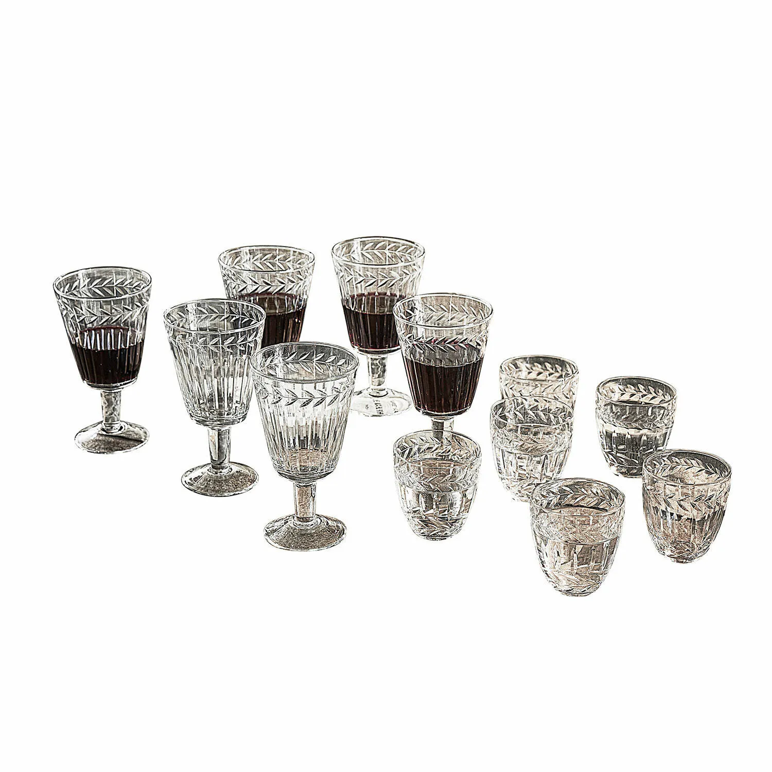 Glas 12er Set Padiès – Bild 3