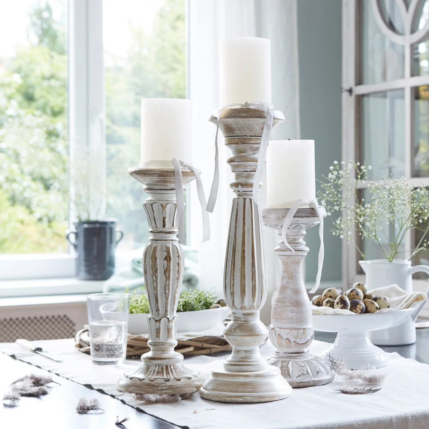 Kerzenständer 3er Set Folligny Kerzenständer 3er Set Folligny