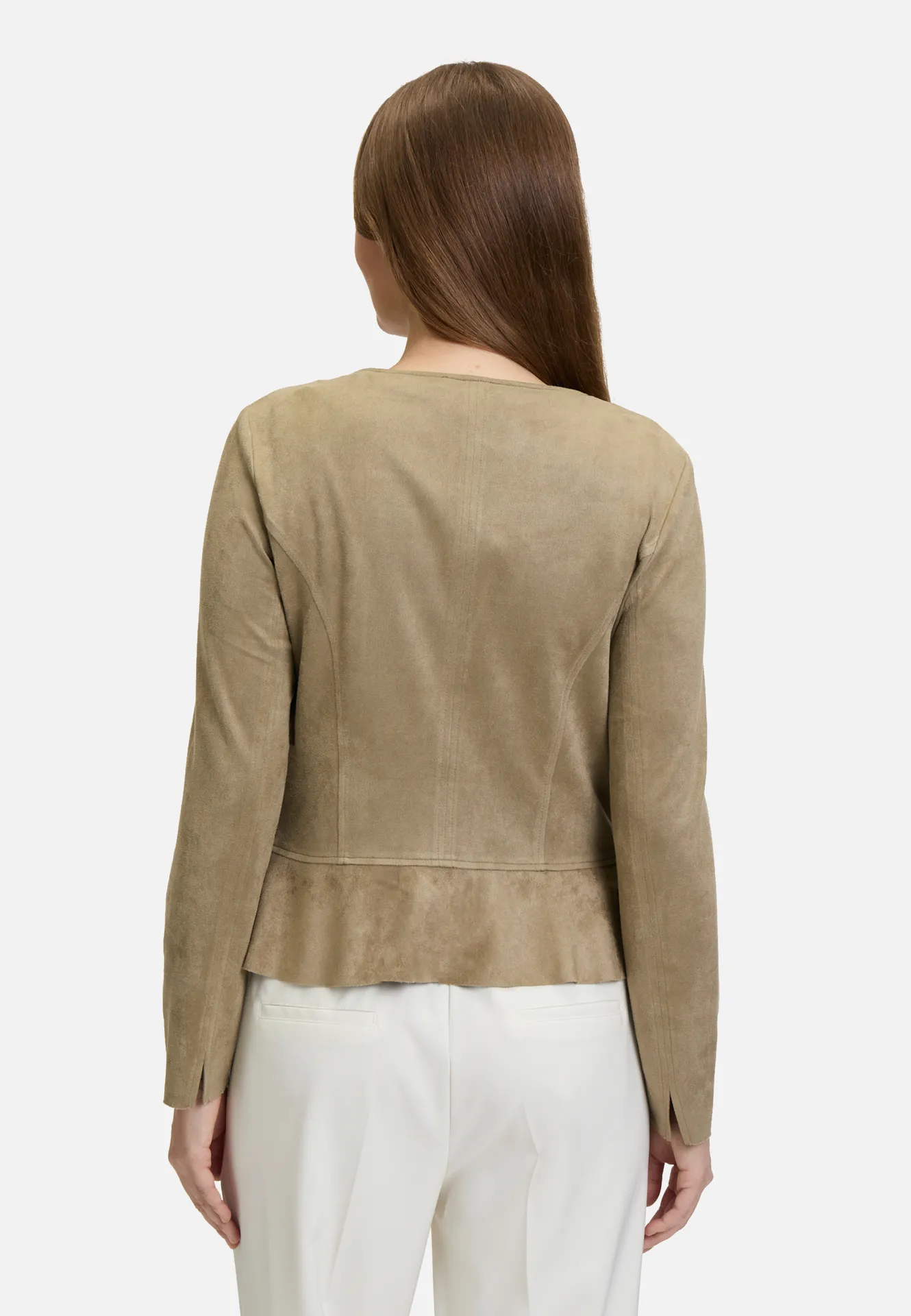 Blazer-Jacke mit Reißverschluss Blazer-Jacke mit Reißverschluss