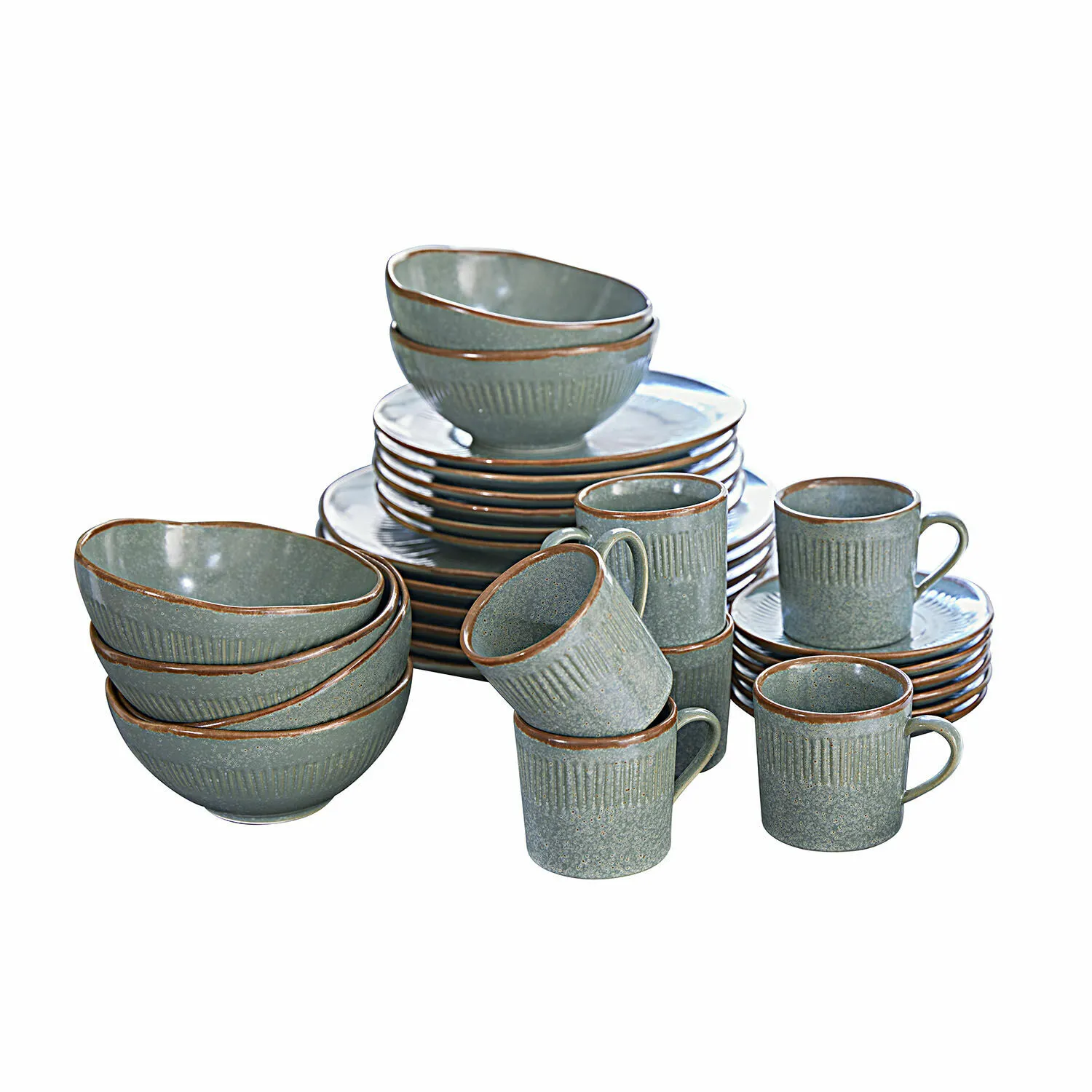 Geschirr 30er Set Périers – Bild 3