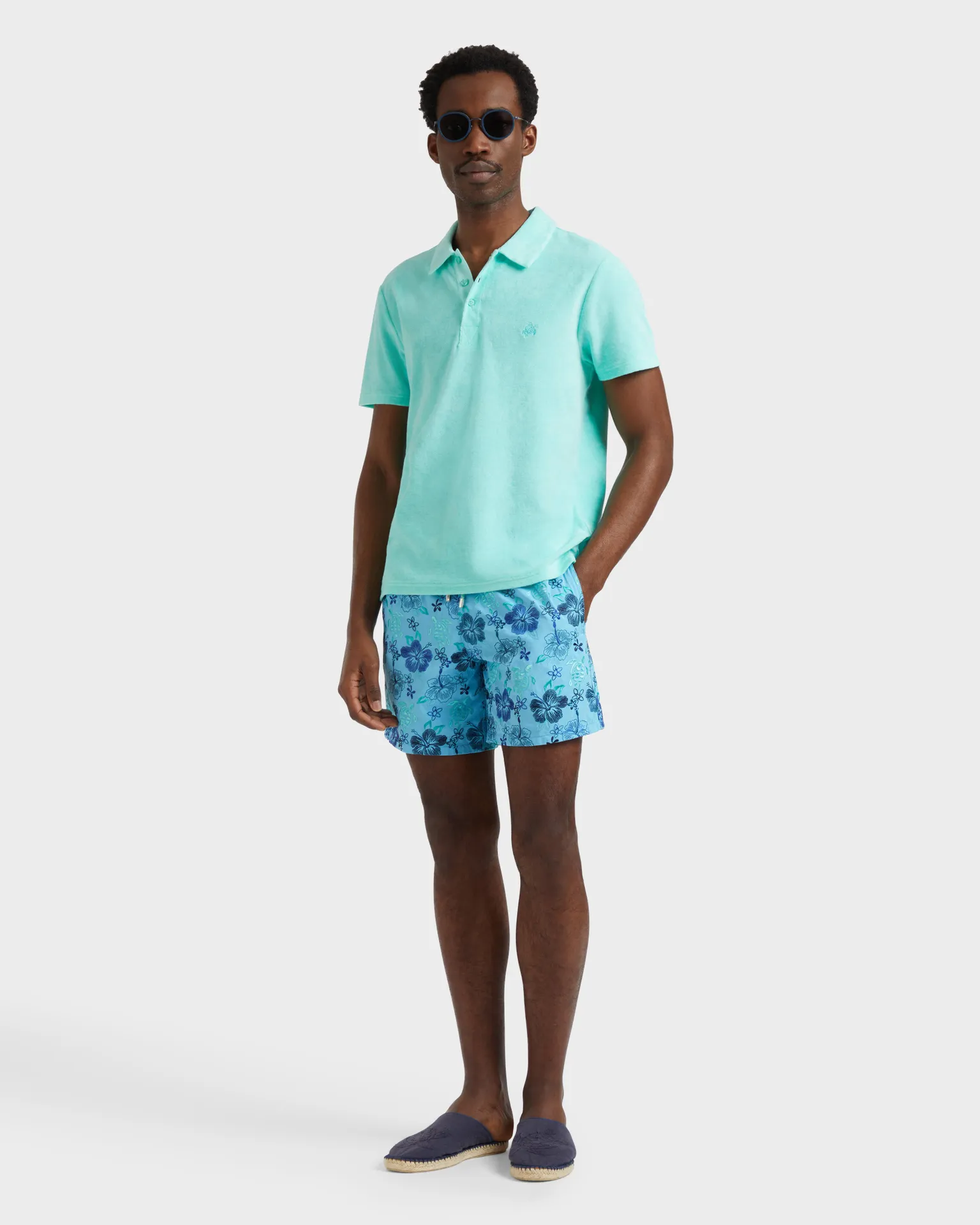 Vilebrequin - Solid Frottee-polohemd Für Herren - Polohemd - Phoenix - Grün - Größe S – Bild 5