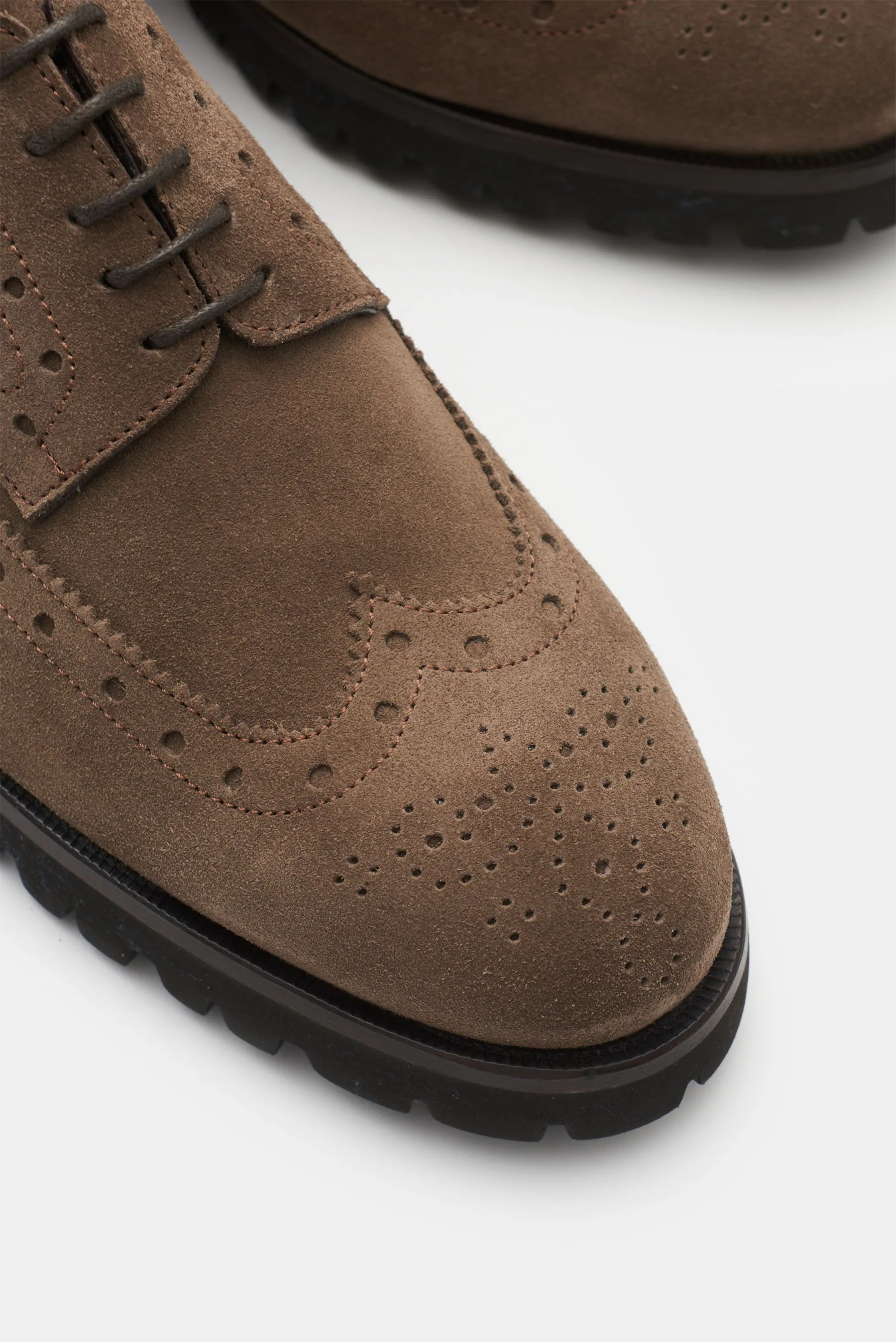 Di Bianco - Herren - Fullbrogues 'Montagnana' graubraun – Bild 3