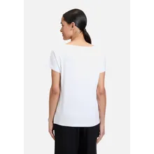 Basic Shirt mit U-Boot-Ausschnitt Basic Shirt mit U-Boot-Ausschnitt