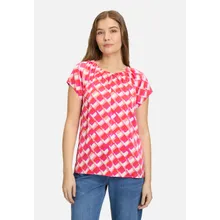 Casual-Bluse mit Muster Casual-Bluse mit Muster