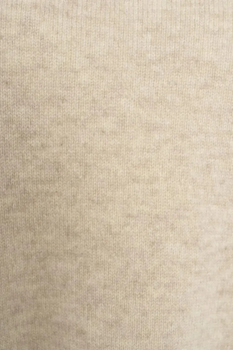 Mvm - Beige Oversized Wool Pullover - Größe 46 - beige – Bild 2