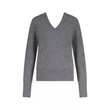 van Kukil - Kaschmir Pullover mit V-Ausschnitt 47701882470746 - Größe L - dark gray van Kukil - Kaschmir Pullover mit V-Ausschnitt 47701882470746 - Größe L - dark gray