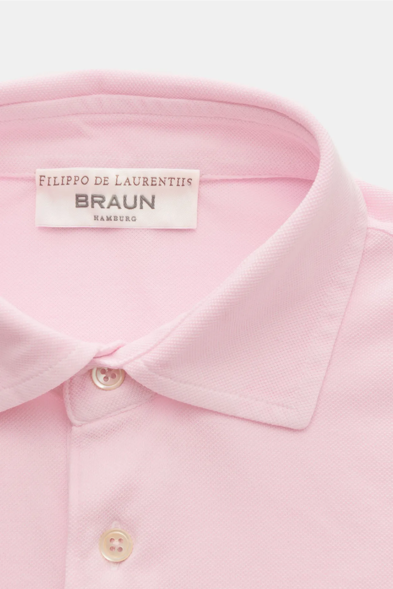 Filippo de Laurentiis - Herren - Poloshirt rosé – Bild 2