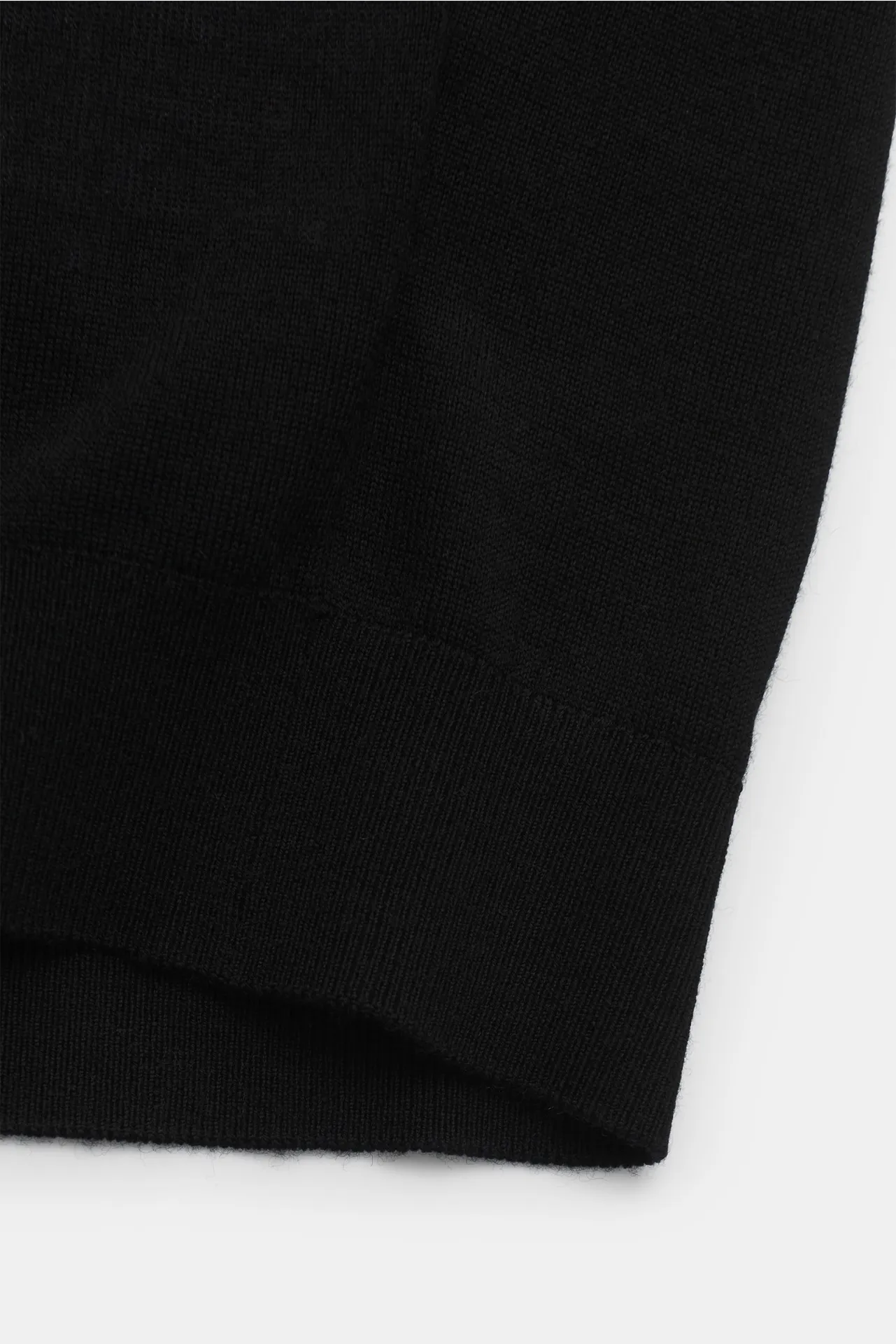 von Braun - Herren - Merino Cardigan schwarz – Bild 5