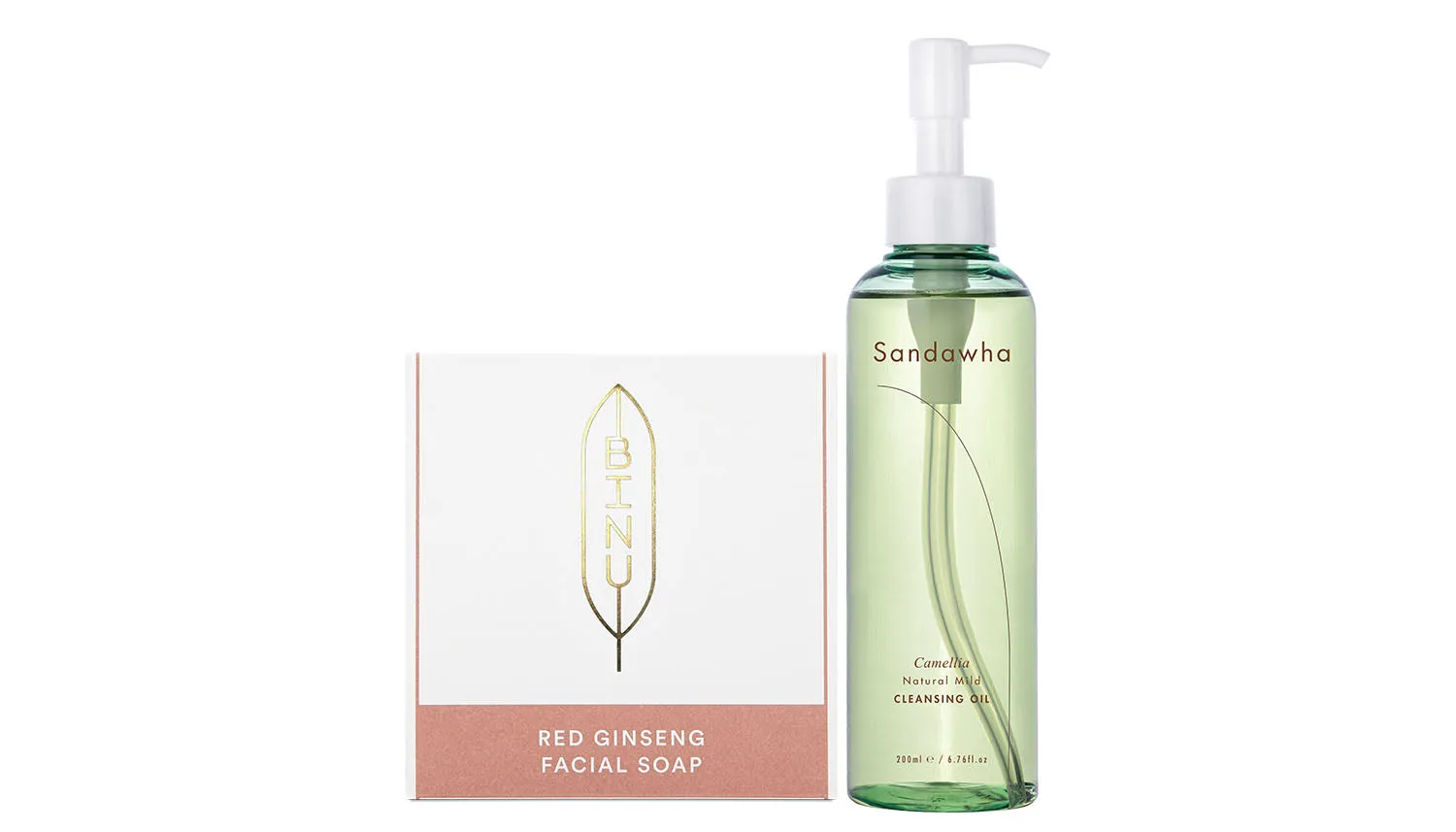 Double Cleansing Set – Mit Red Ginseng Facial Soap Double Cleansing Set – Mit Red Ginseng Facial Soap