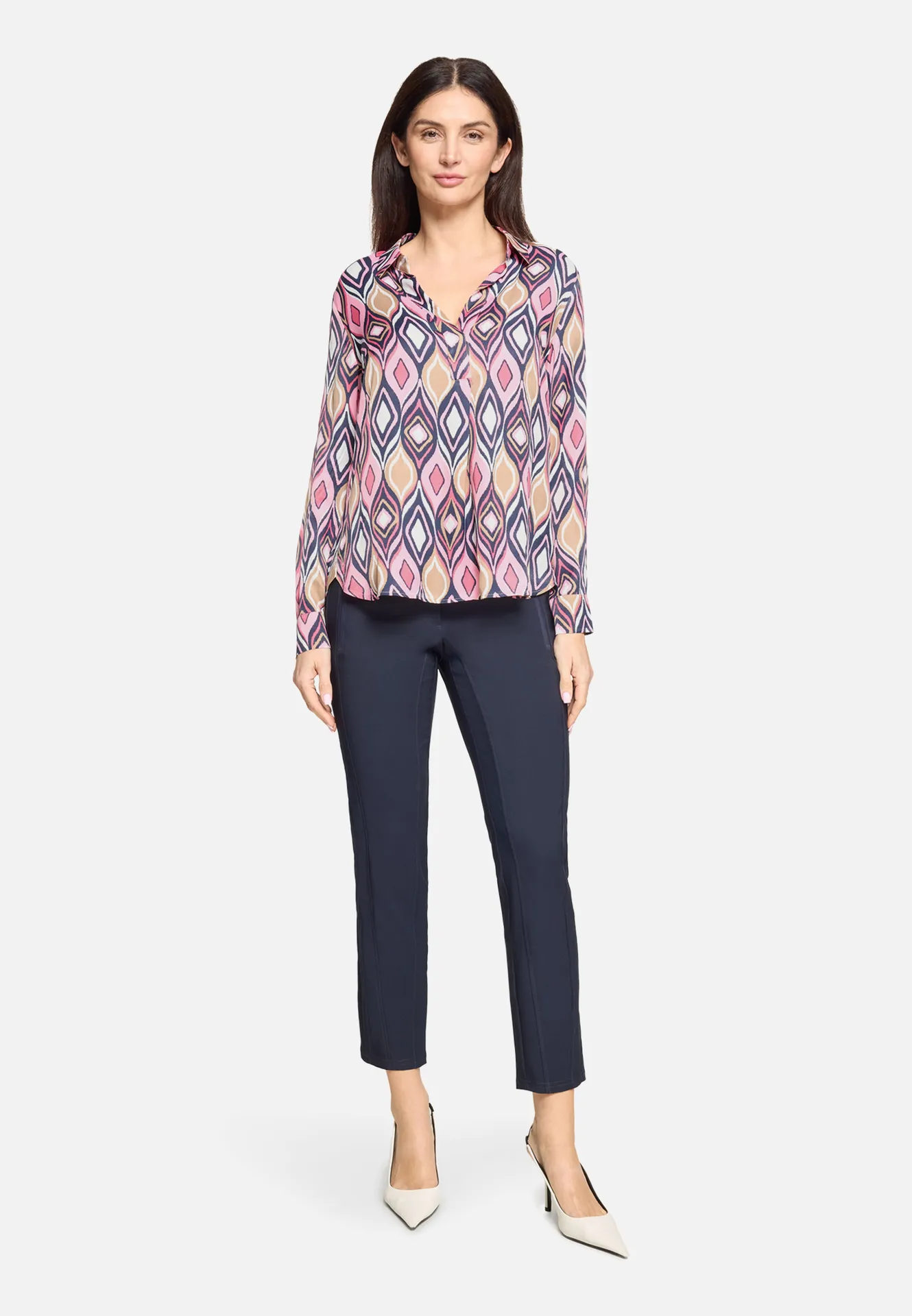 Schlupfbluse langarm – Bild 2