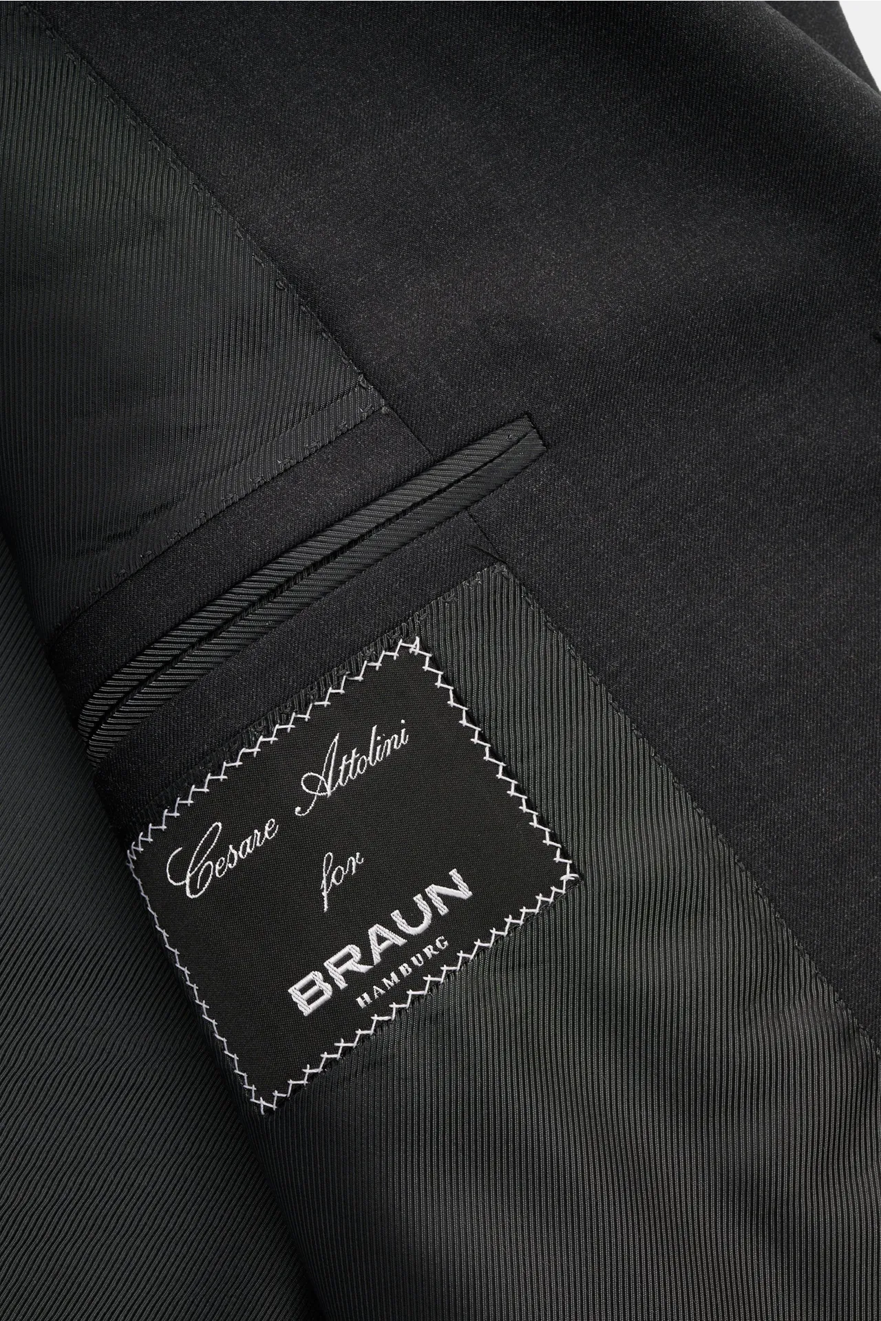 Cesare Attolini - Herren - Anzug dunkelgrau meliert – Bild 3