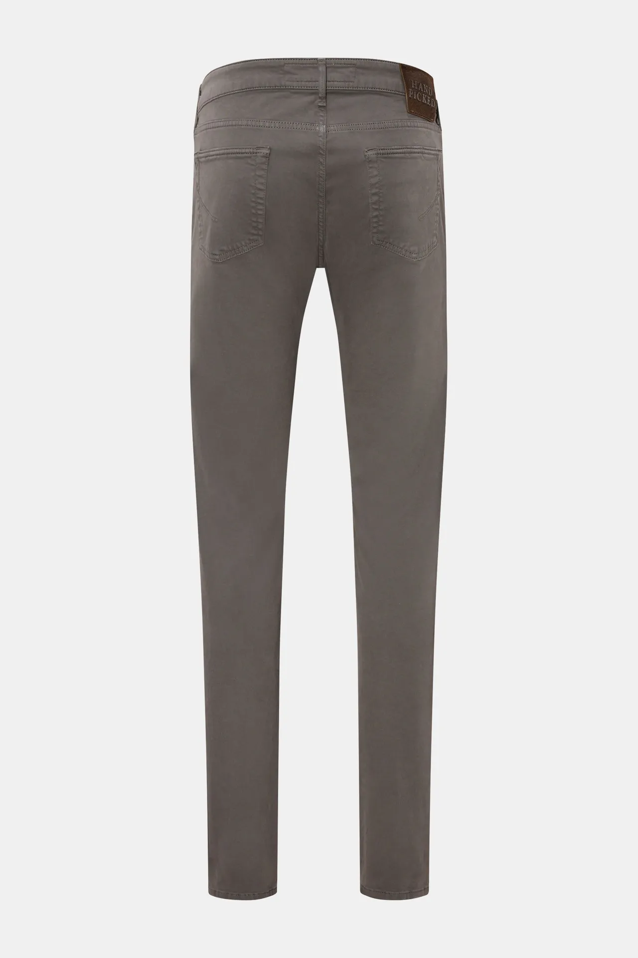 HandPicked - Herren - Chino 'Parma' dunkelgrau – Bild 2