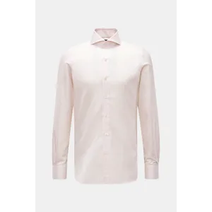 Finamore - Herren - Casual Hemd Haifisch-Kragen %27Sergio Napoli%27 rosé/beige/weiß gestreift Finamore - Herren - Casual Hemd Haifisch-Kragen %27Sergio Napoli%27 rosé/beige/weiß gestreift