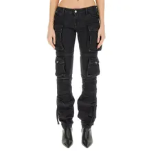 The Attico - Cargo Jeans - Größe 27 - schwarz The Attico - Cargo Jeans - Größe 27 - schwarz