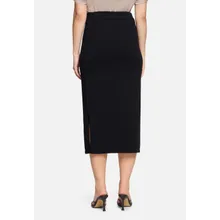 Strickrock mit Seitenschlitzen Strickrock mit Seitenschlitzen