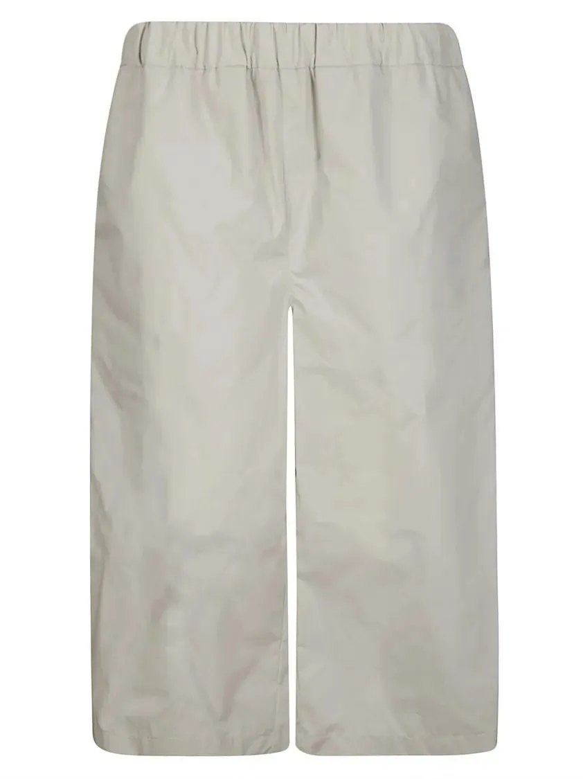 RIER - Cotton Bermuda Shorts With Elastic Waist - Größe S - beige RIER - Cotton Bermuda Shorts With Elastic Waist - Größe S - beige