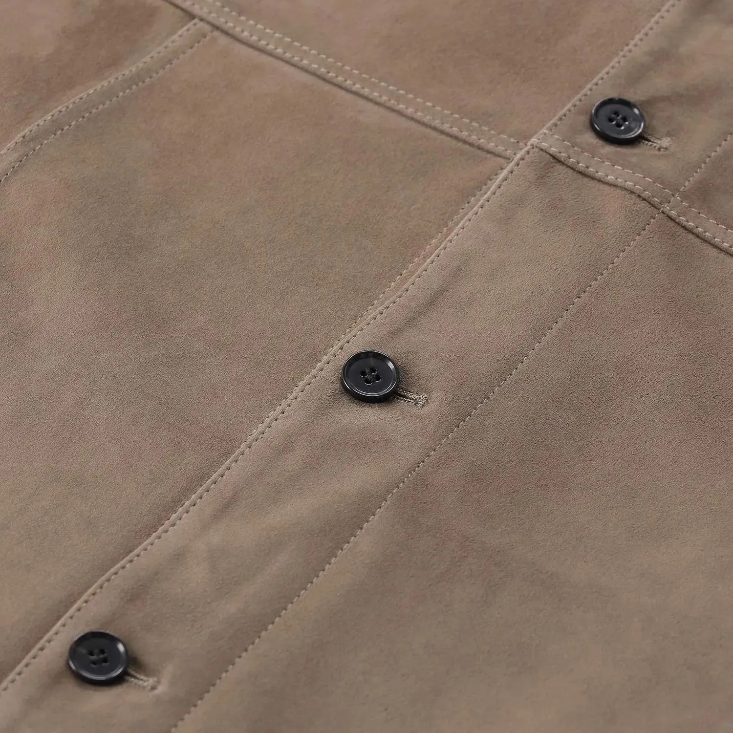 Arma - Jacke Jaden aus Veloursleder - Größe 56 - dunkelgrau – Bild 4