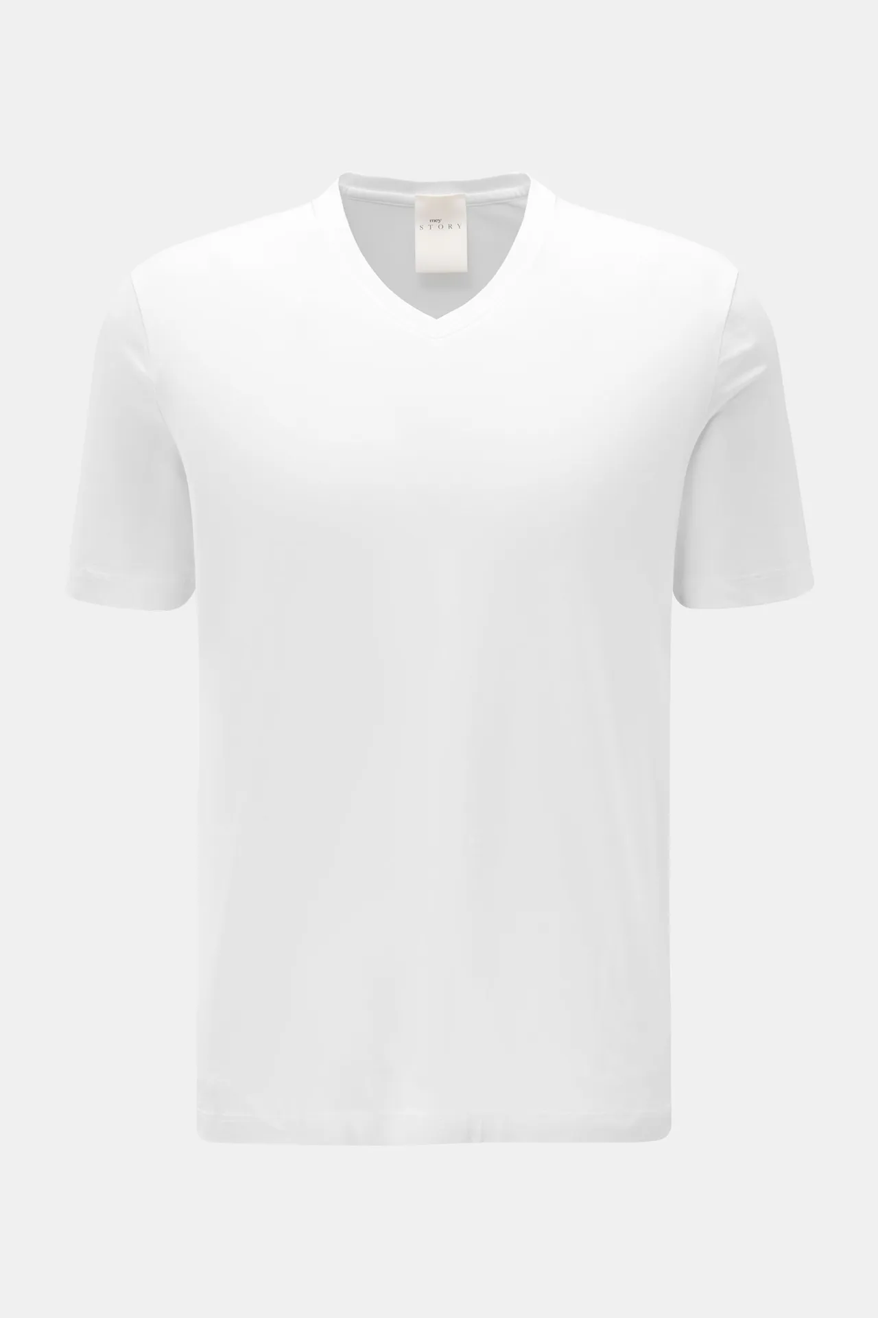 mey story - Herren - V-Neck T-Shirt weiß mey story - Herren - V-Neck T-Shirt weiß
