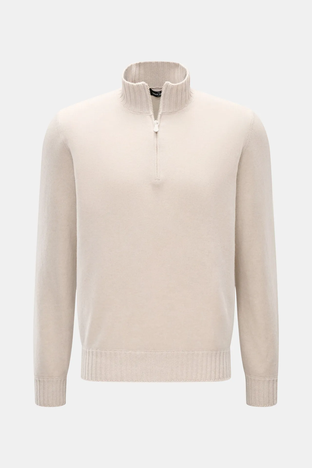 Gran Sasso - Herren - Cashmere Troyer sand – Bild 3