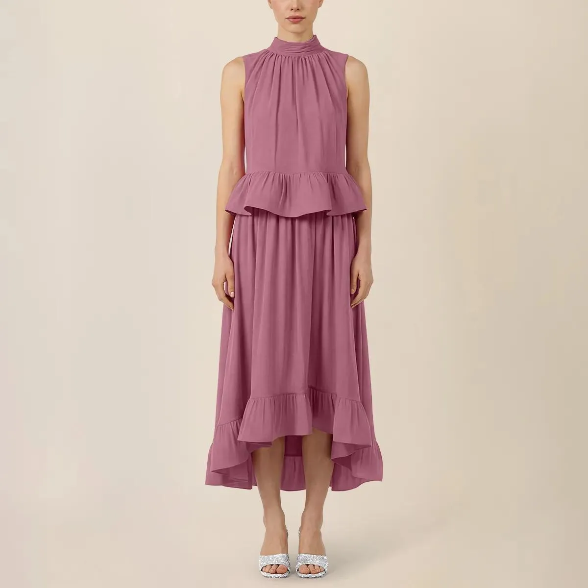 Apart - Rock mit Volant - Größe 36 - rosa – Bild 4