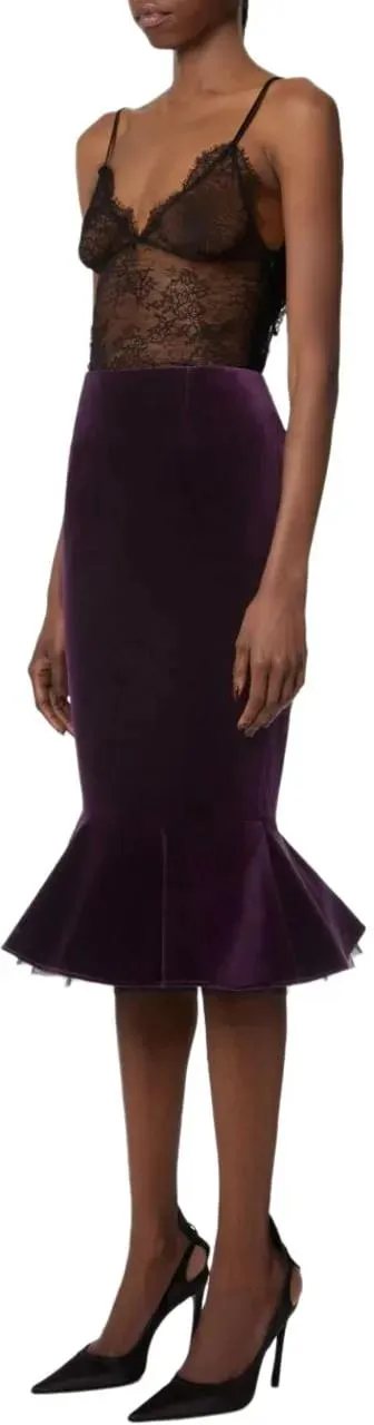 Nina Ricci - Skirts Purple - Größe 38 - orange – Bild 2