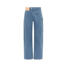 J.W.Anderson - Twisted Workwear Trousers - Größe 34 - blau J.W.Anderson - Twisted Workwear Trousers - Größe 34 - blau