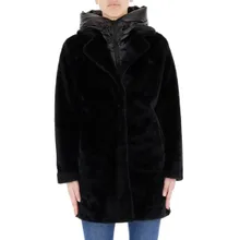 Bomboogie - Black Jacket With Detachable Hood - Größe 3 - schwarz Bomboogie - Black Jacket With Detachable Hood - Größe 3 - schwarz