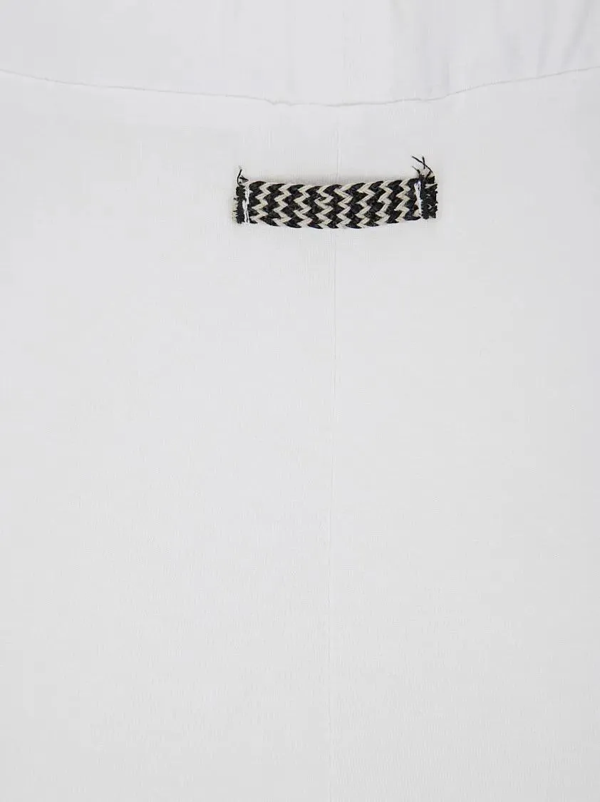 ARCHIVIO B - Ultra-Low Crotch Jersey Trousers - Größe S - weiß – Bild 2