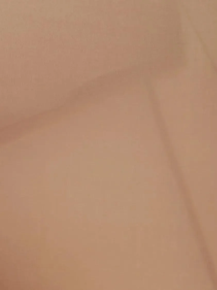 Vaquera - Second Skin Crew Neck Bodysuit With Versatile Shou - Größe S - braun – Bild 2