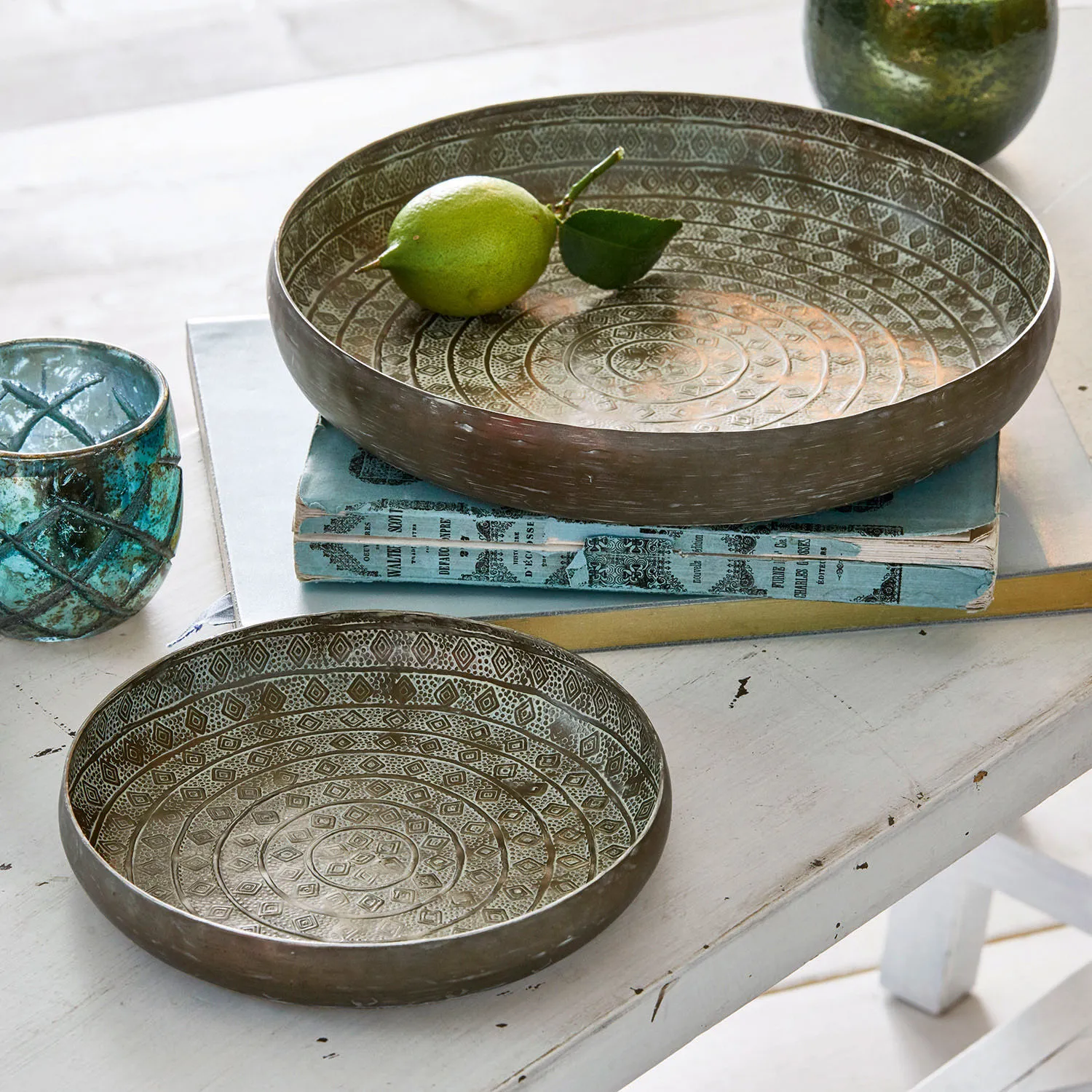 Tablett 2er Set Birse – Bild 2