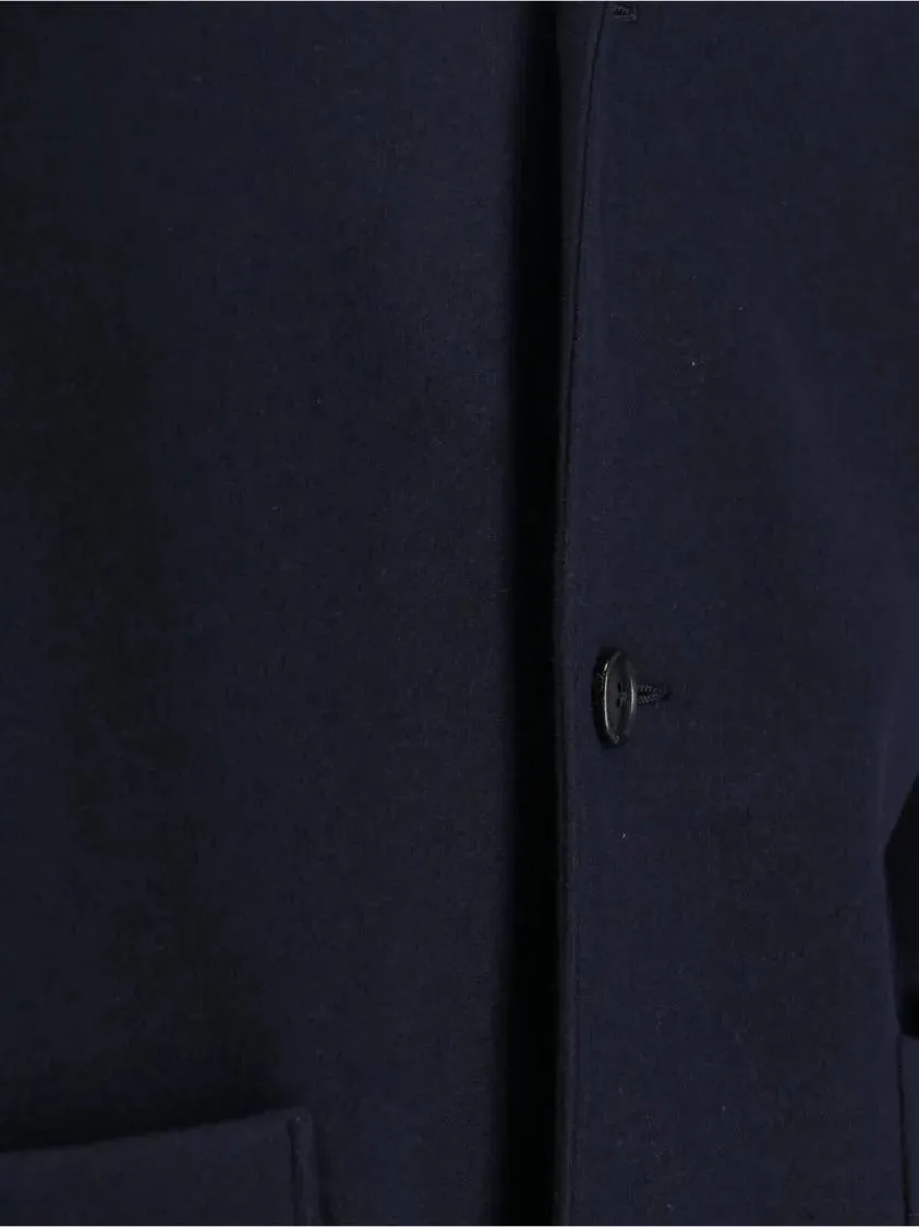 Zegna - Wool-Cashmere Shirt Jacket – Navy Blue - Größe 52 - blau – Bild 2