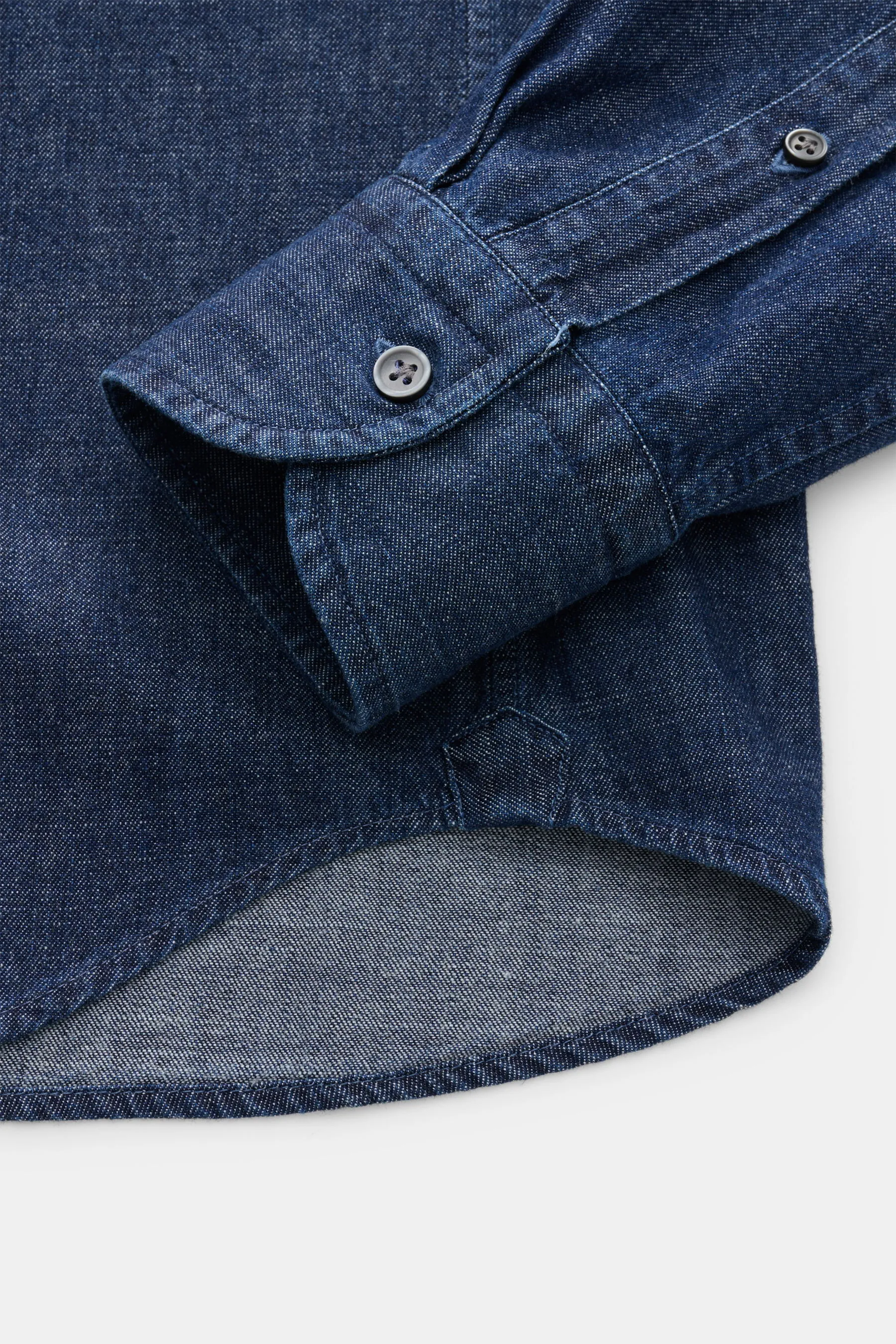 Sonrisa - Herren - Jeanshemd Haifisch-Kragen navy – Bild 3