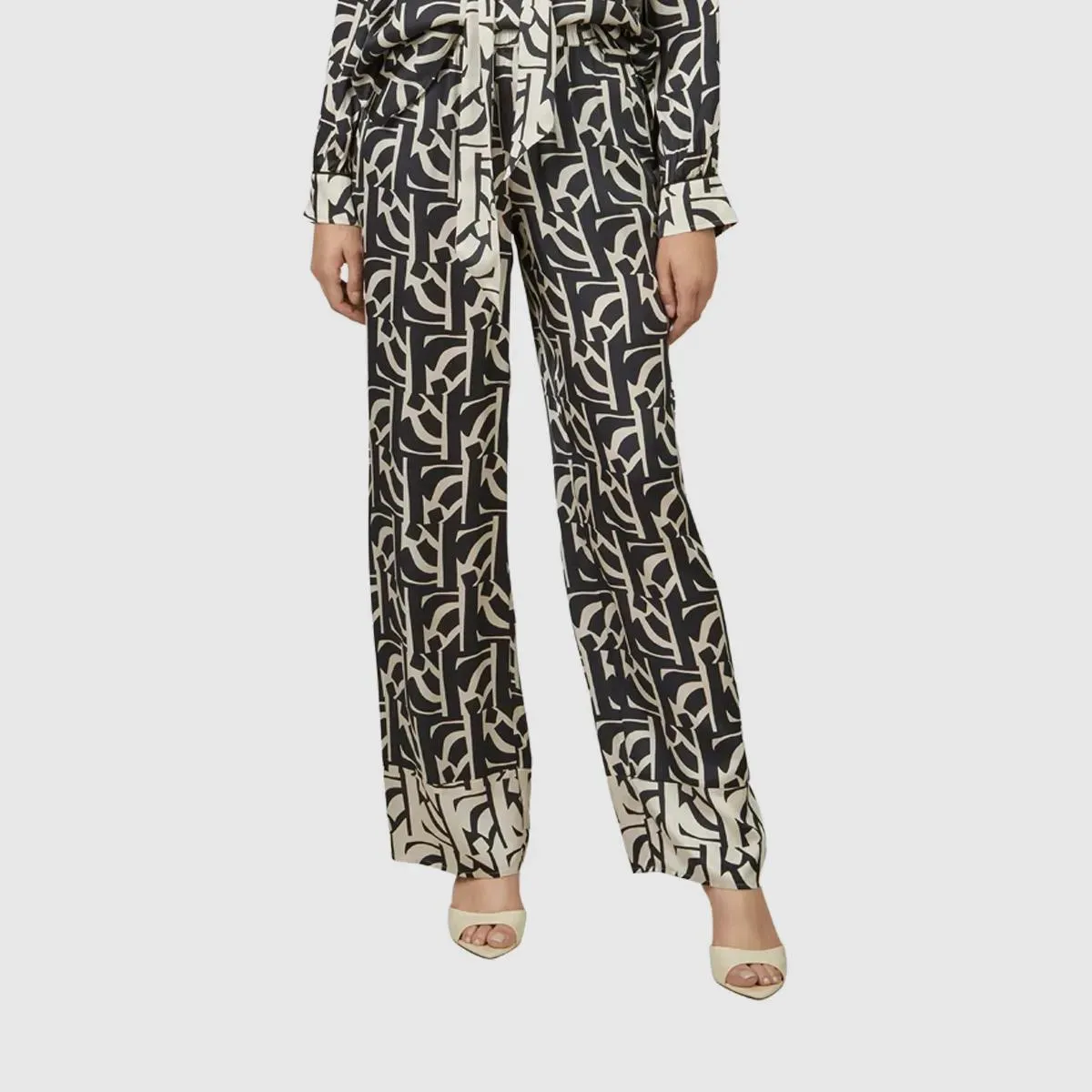 Marc Aurel - Pyjamahose - Größe 46 - schwarz – Bild 4