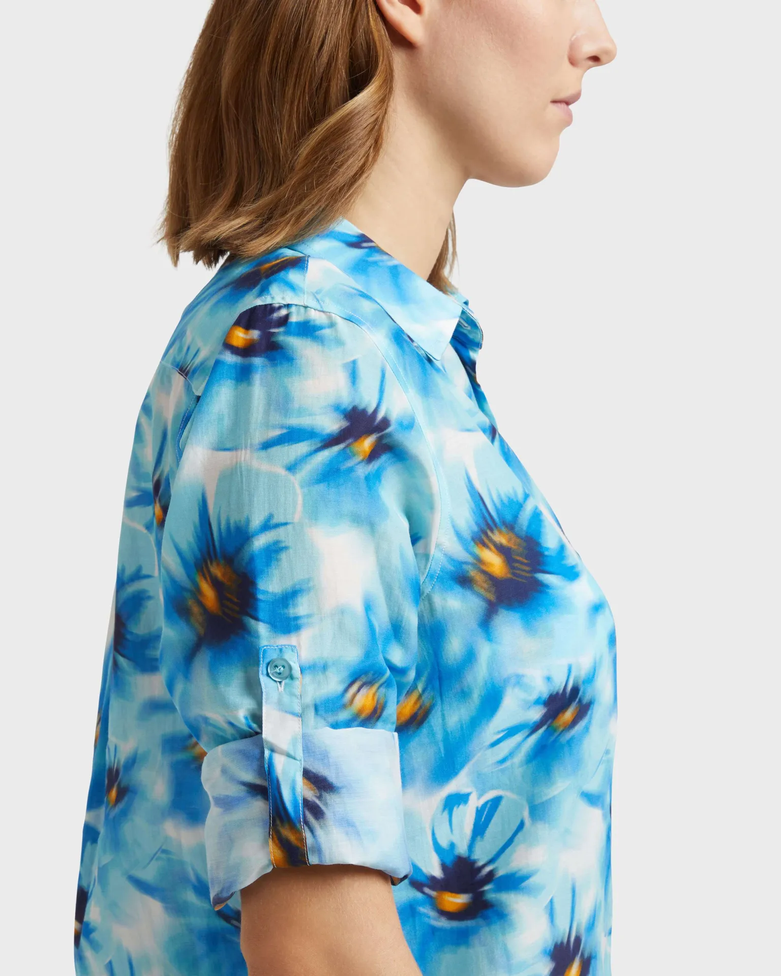 Vilebrequin - Poppies Hemdkleid Aus Baumwollvoile Für Damen - Kleid Im Hemd-stil - Fragance - Blau - Größe M – Bild 6