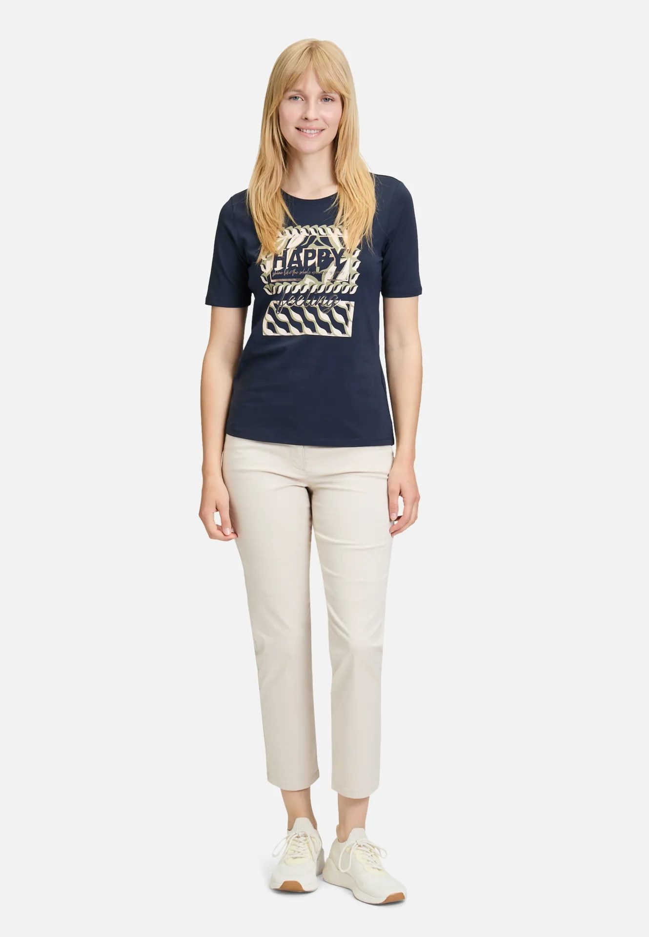 Basic Shirt mit Placement – Bild 2