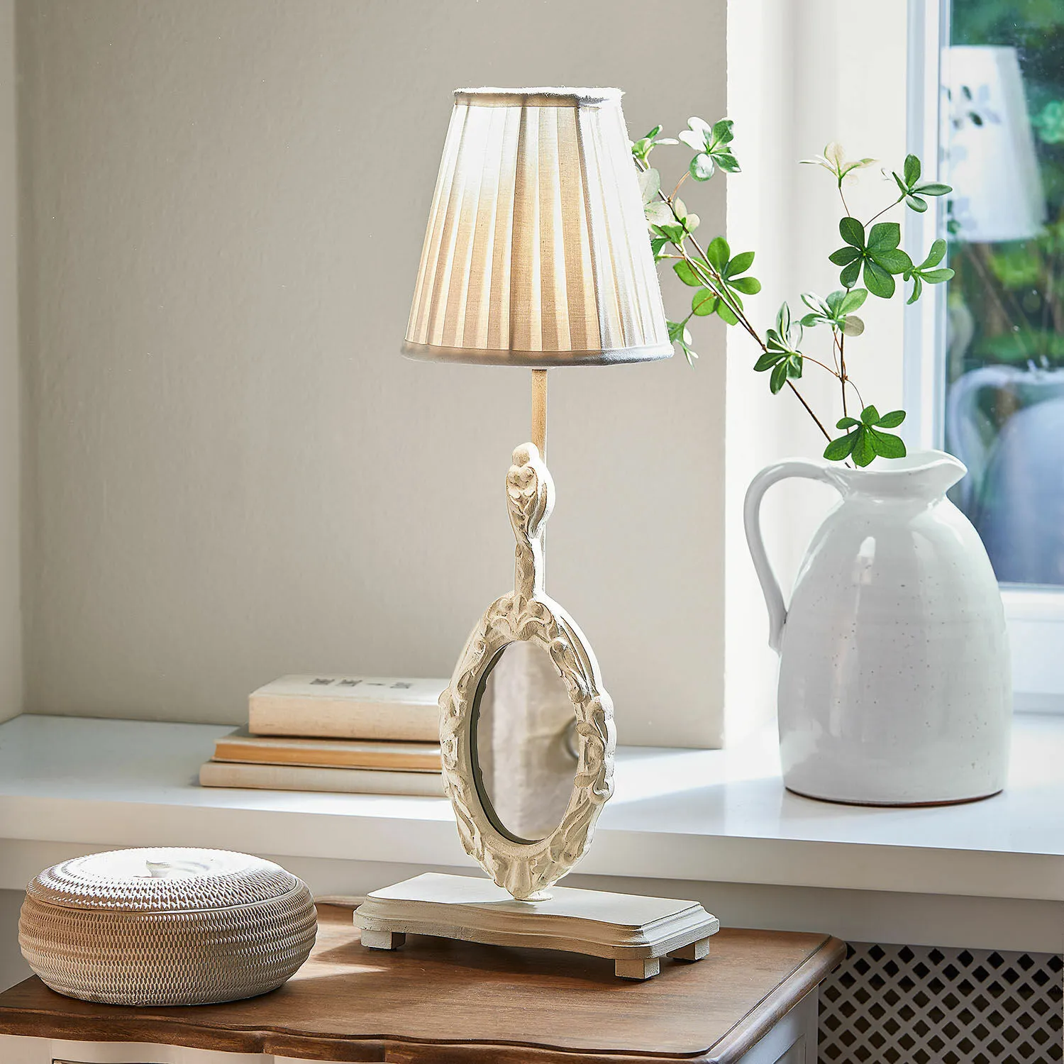 Tischlampe mit Spiegel Brannach – Bild 2