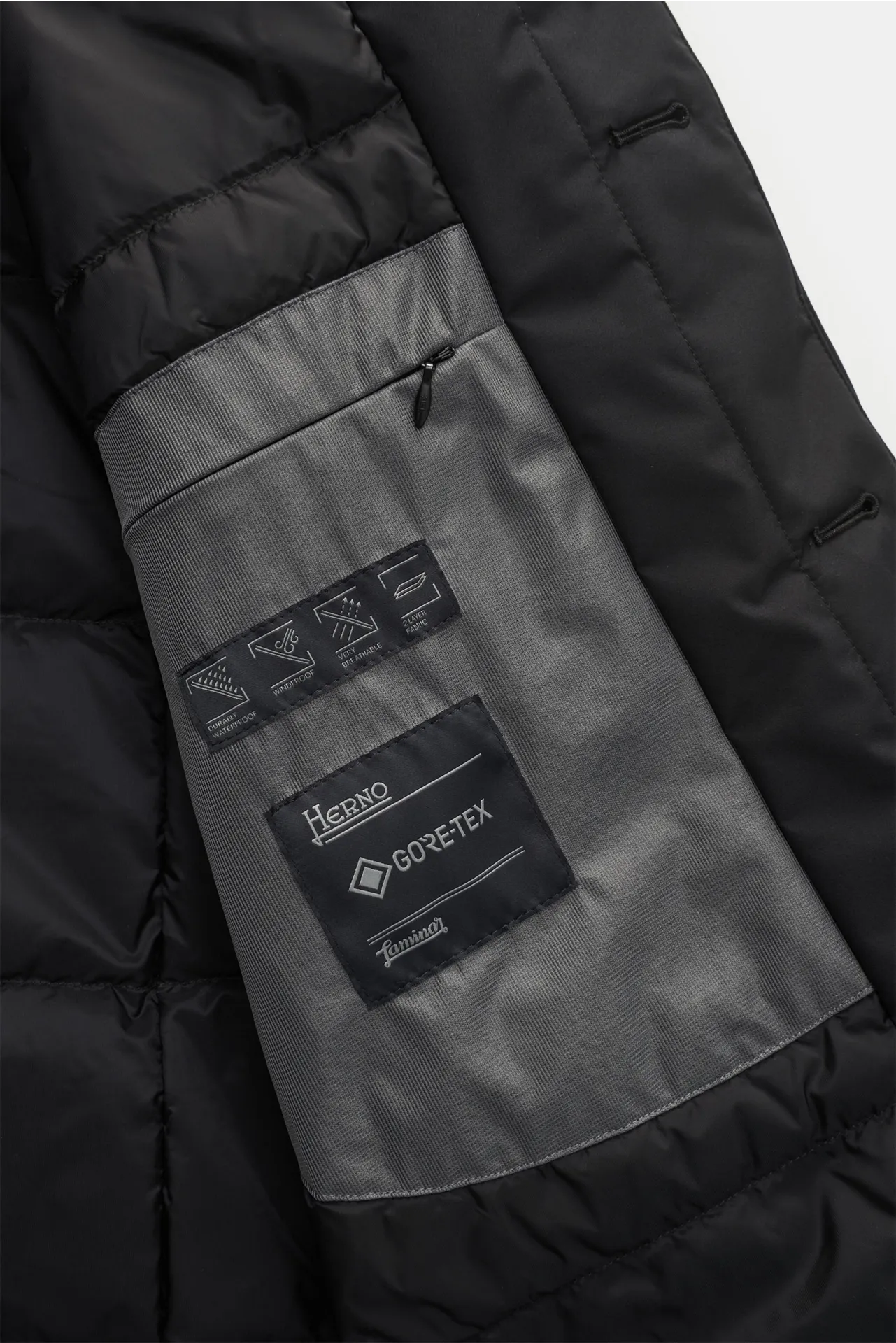 Herno Laminar - Herren - Daunenmantel schwarz – Bild 5